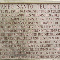 The Campo Santo Teutonico