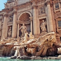 Trevi fountain