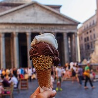 Guided tour for children with ice cream