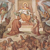 Casino Massimo - Joseph Anton Koch - Atonement and Purification Mountain from the Purgatorio (Dante Hall)