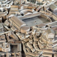 Museo della Cività Romana - Modell des antiken Rom