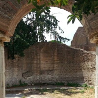 My Rome - San Salvatore in Lauro - Roman courtyard