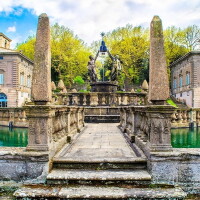 Villa Lante - Bagnaia - "Quattro Mori" fountain