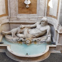 Capitoline Museums - Marforio fountain