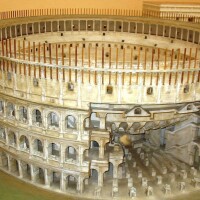 Museo della Cività Romana - Reproduktion des antiken Kolosseums