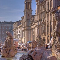 Piazza Navona - Fountain of Neptune