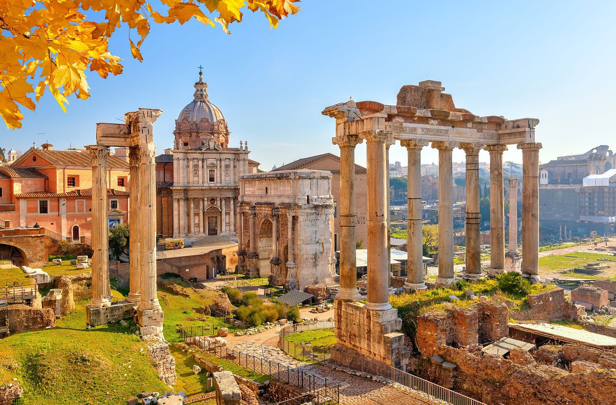 Forum Romanum, Kapitol und Kaiserforen - Romamirabilia