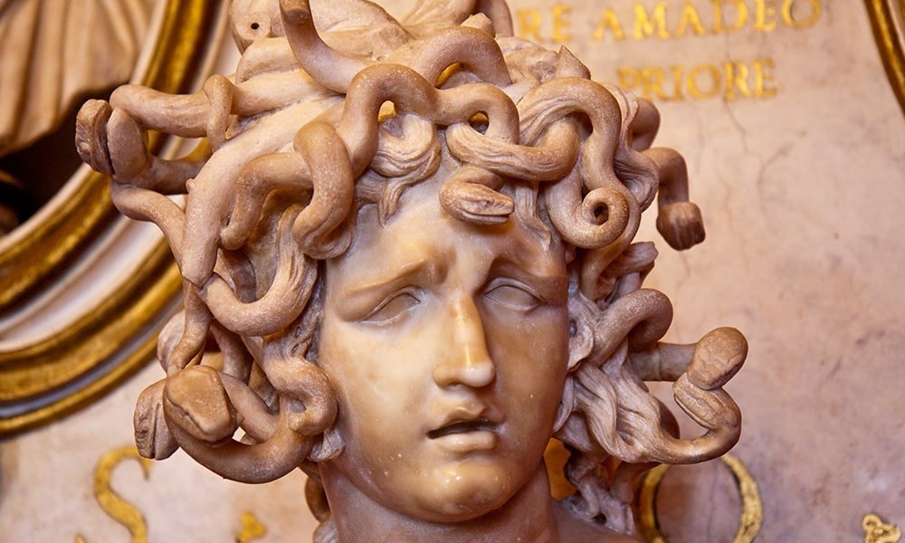 Capitoline Museums - Medusa statue