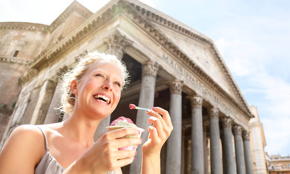 Guided tour for children with ice cream