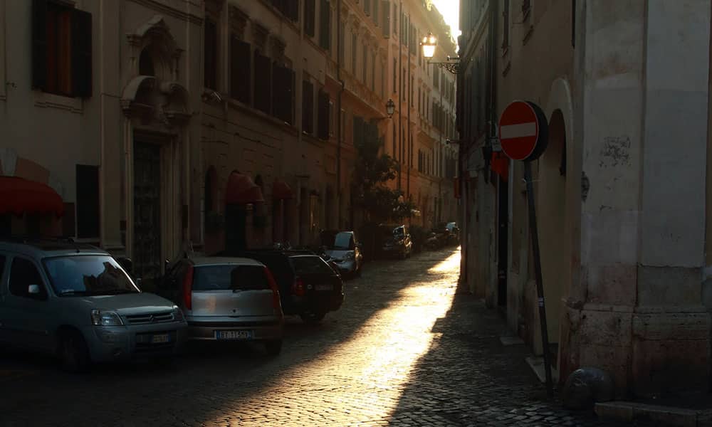 Rome at 6 o'clock in the morning - Street