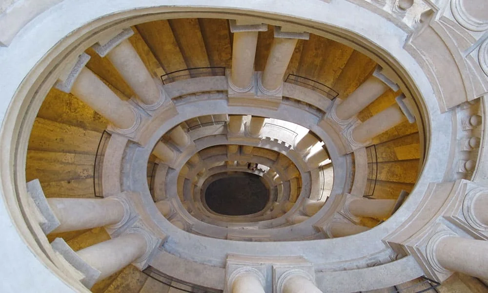 Palazzo Barberini Treppe Borromini