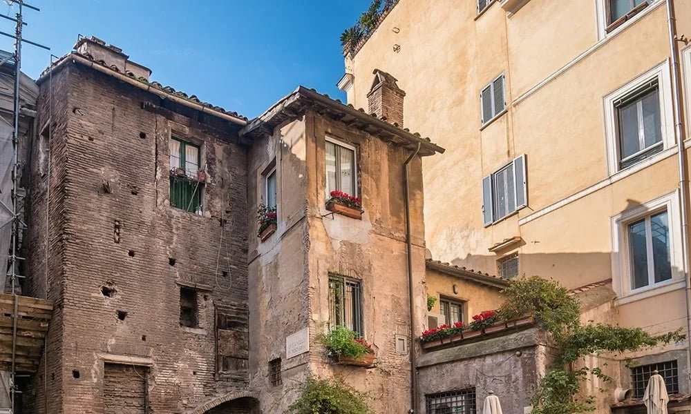 Rome from the Tiber - The Jewish Quarter