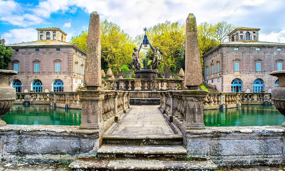 Villa Lante - Bagnaia - "Quattro Mori" Brunnen