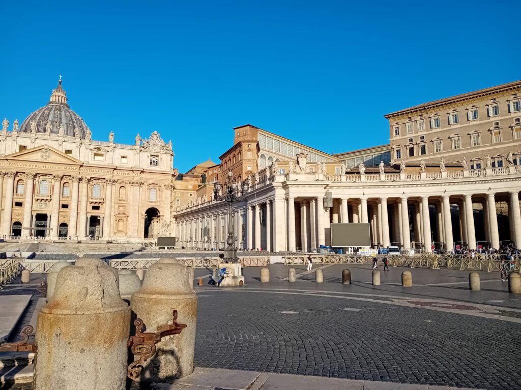 Petersplatz Vatikan Petersdom Heiliges Jahr 2025